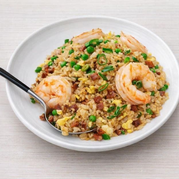 Yang Zhou Fried Rice (Shrimp & Sausage)